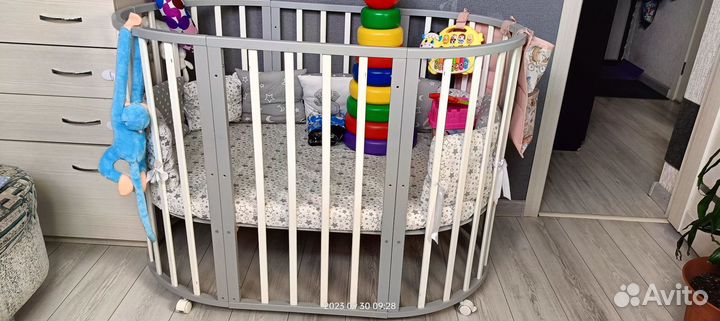 Детская кроватка трансформер