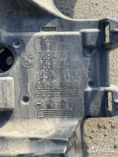 Кронштейн заднего бампера bmw f15 x5