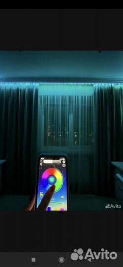 Светодиодная лента rgb 5050 +Bluetooth 20м