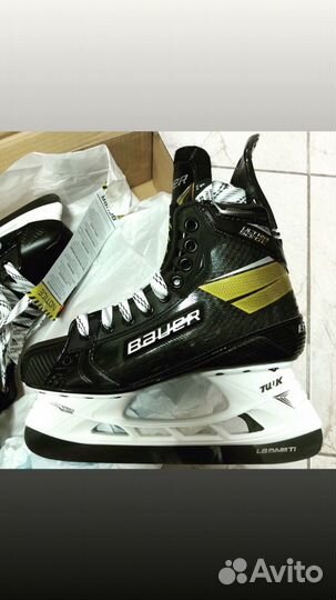 Новые хоккейные коньки bauer