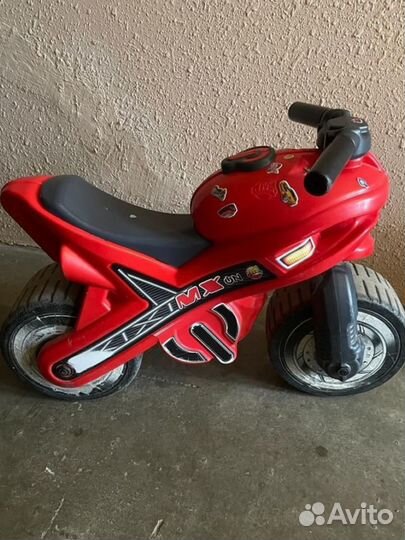 Мотоцикл беговел полесье