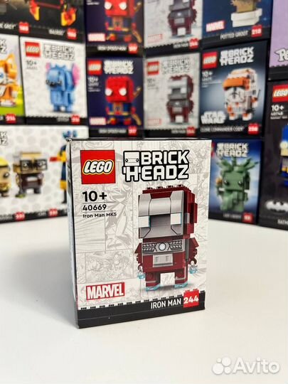 Lego 40669 -BrickHeadz - Marvel Iron Man MK5 Figur