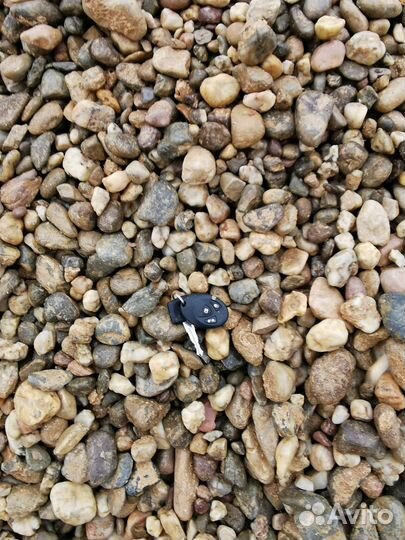 Песок, мытая галька