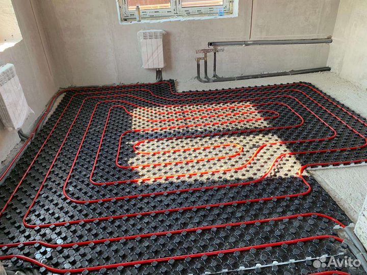 Теплые водяные полы