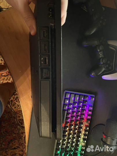 Sony playstation 4 slim 500gb +2 Геймпада