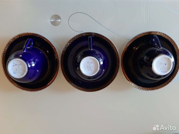 Чайные пары Лфз кобальт СССР