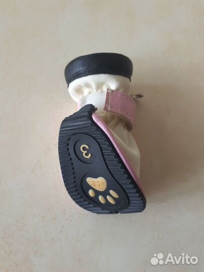 Ботинки и игровые мячи для собак