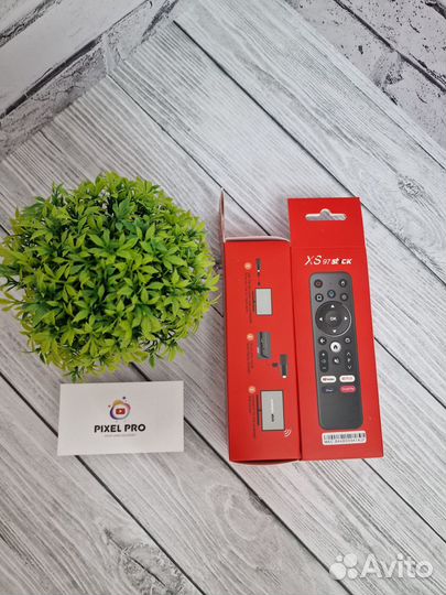 TV Stick XS97 4К HDR10+ android tv