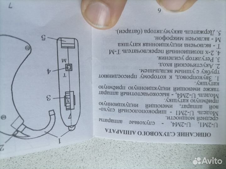 Слуховой аппарат tondi U-2M4