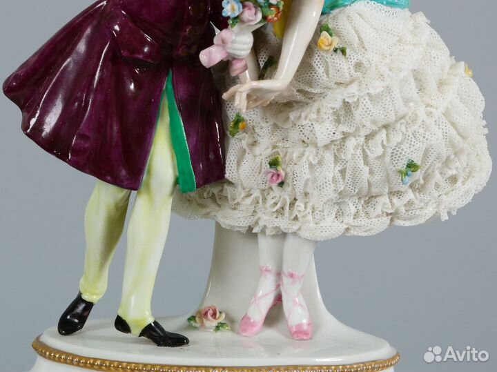 Редкая фарфоровая статуэтка. Германия