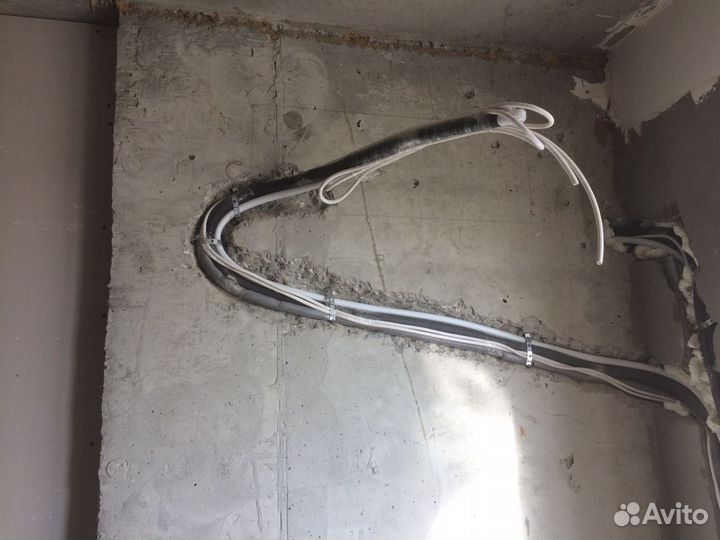 Прокладка трассы под кондиционер