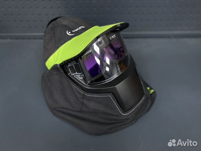 Сварочная маска Weldcap (SN 3/9-12) - black/green