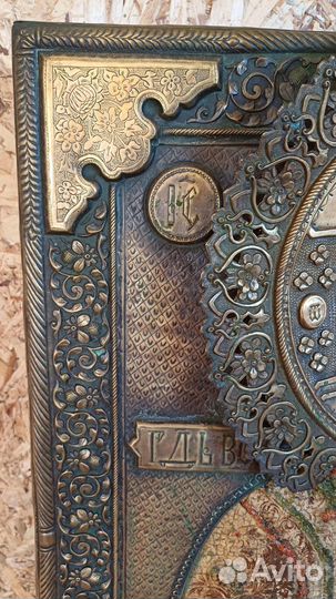 Большая икона Господь Вседержитель. Размер 50х39см