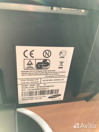 Монитор samsung