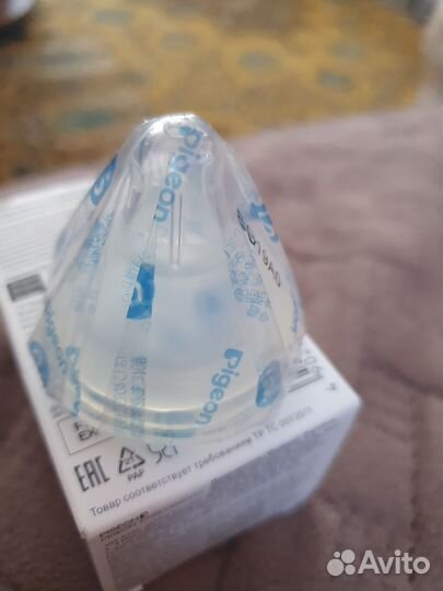 Соска на бутылочку pigeon S