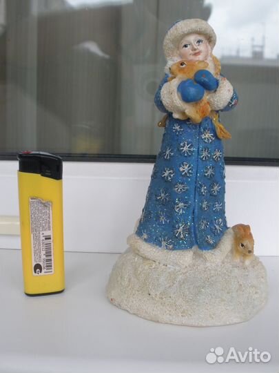 Новогодние украшения СССР Снегурочка