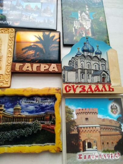 Магниты сувенирные на холодильник