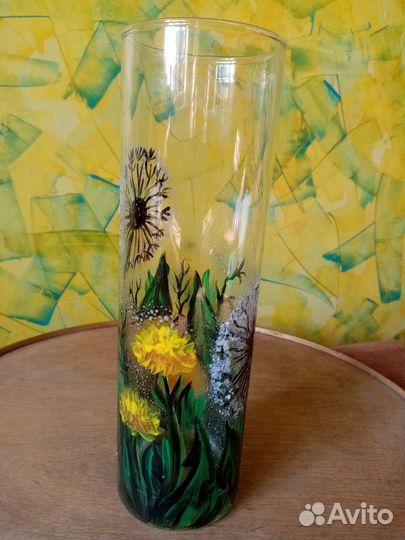 Вазы, бутылки ручная роспись