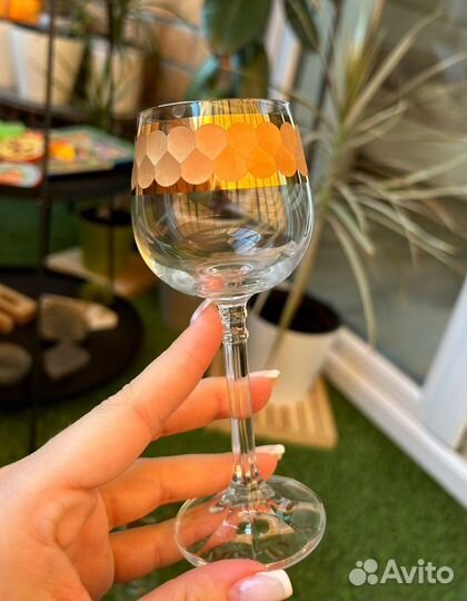 Бокалы СССР Богемия, 5 штук