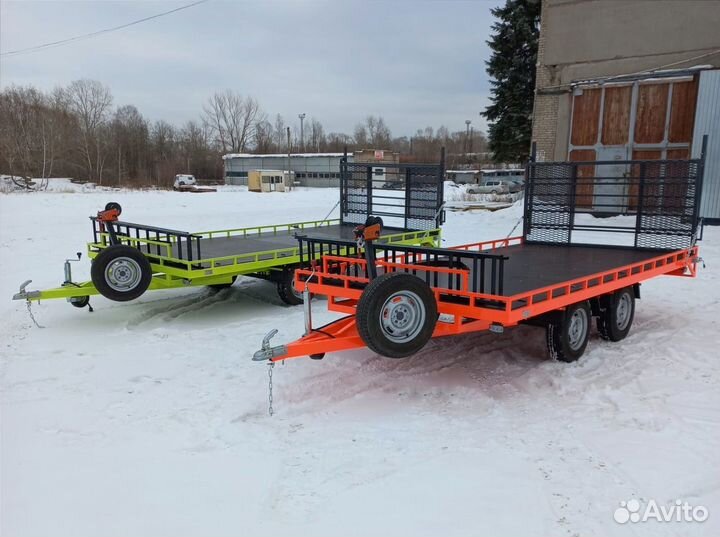 Двухосный прицеп