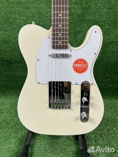 Леворукая электрогитара Squier Telecaster