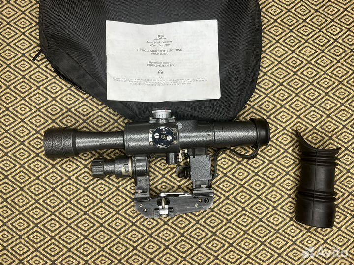 Армейский экспортный прицел Посп 4х24м1 (псо-1м2)