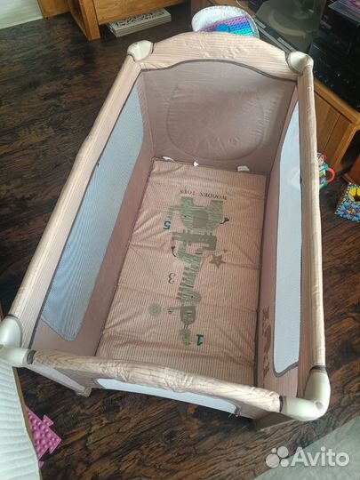 Манеж кровать babyton