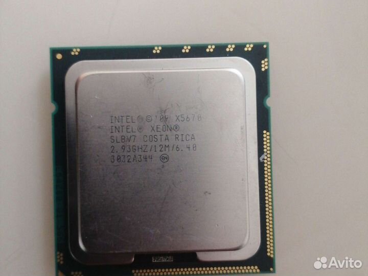 Процессор rntel x 5670