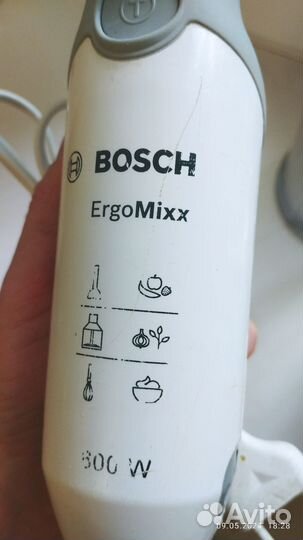 Блендер Bosch 600 ват FD 9410 на запчасти