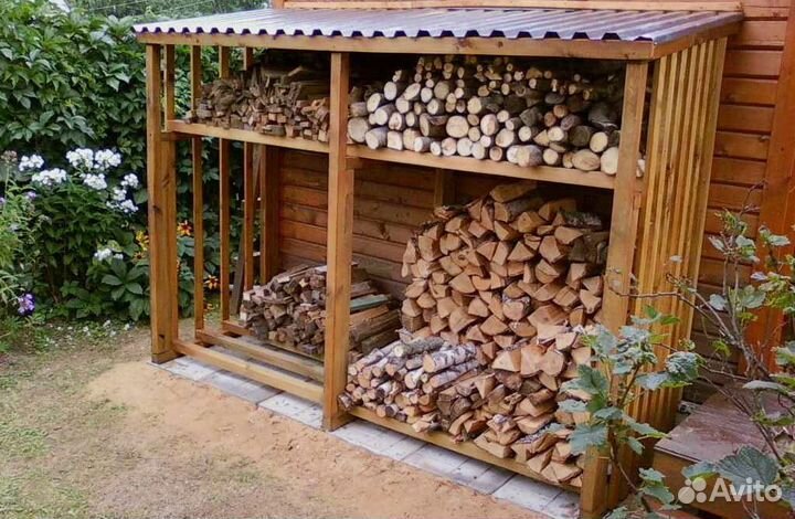 Дрова березовые колотые