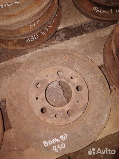 Диск тормозной передний Volvo 850