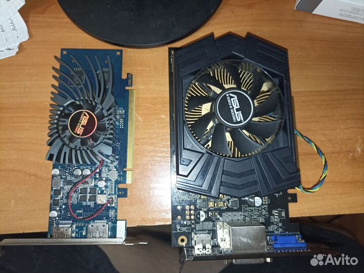 Видеокарта gtx 750ti, gt 1030