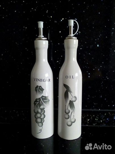 Бутылки для масла и уксуса