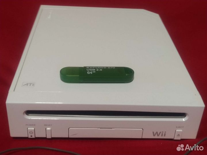 Wii 64gb прошитая, белая