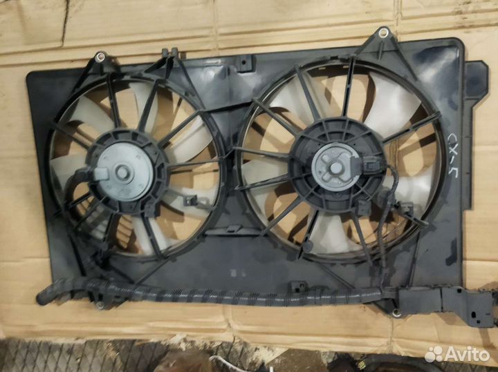 Диффузор с вентиляторами Mazda CX-5