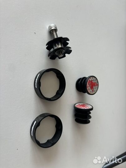 Карбоновые кольца FSA, якорь в рулевую колонку