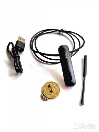 Микронаушник bluetooth (гарантия, новый)