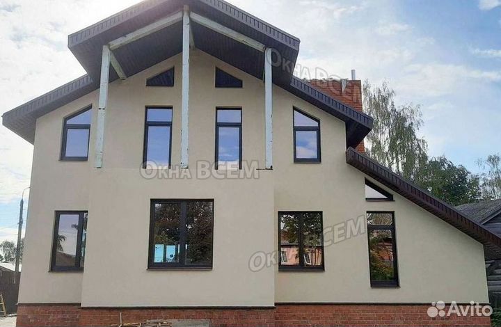 Остекление окон и балконов пвх