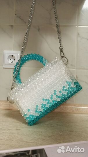 Сумка из бусин ручной работы