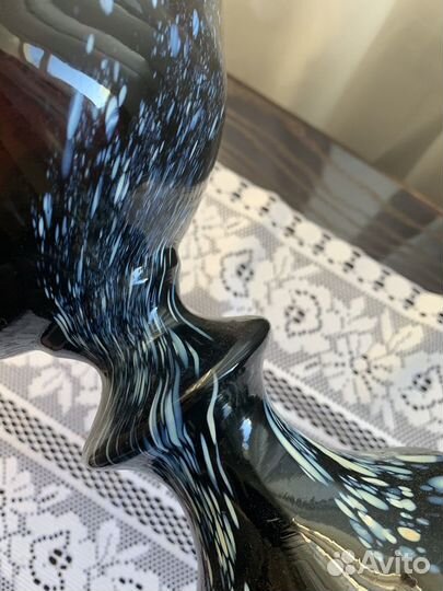 Ваза для фруктов стекло СССР