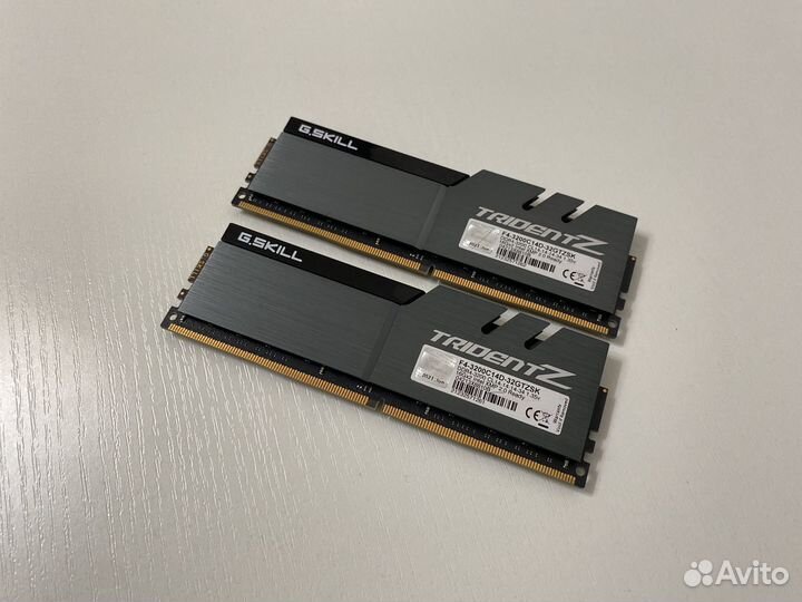 32Gb B-Die G.Skill Tridentz 3200Mhz