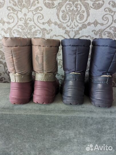 Сноубутсы 23/24 для двойни