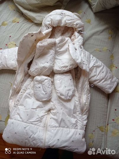 Зимний комбинезон для девочки