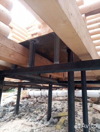 Винтовые сваи с монтажом