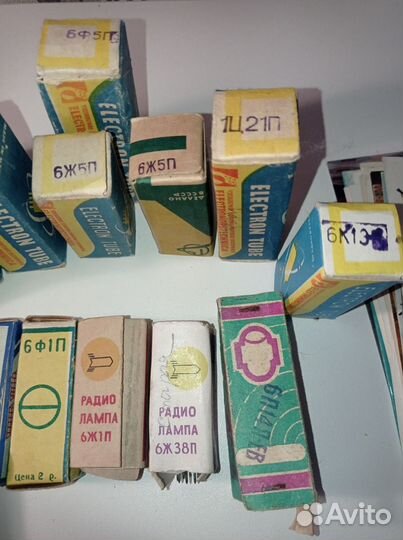 Радио лампы, электролампы СССР