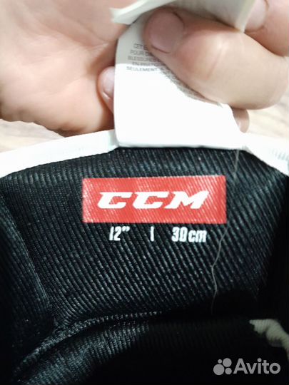 Краги хоккейные 12 размер CCM