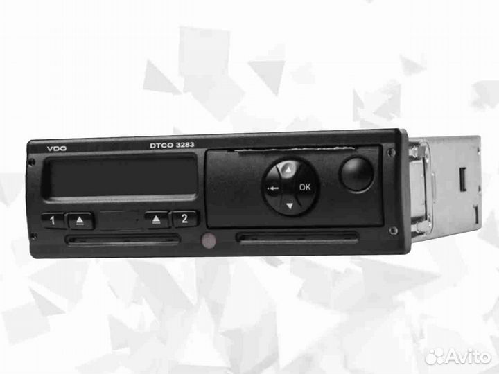 Тахограф VDO 3283 с блоком скзи. Гарантия 1 год