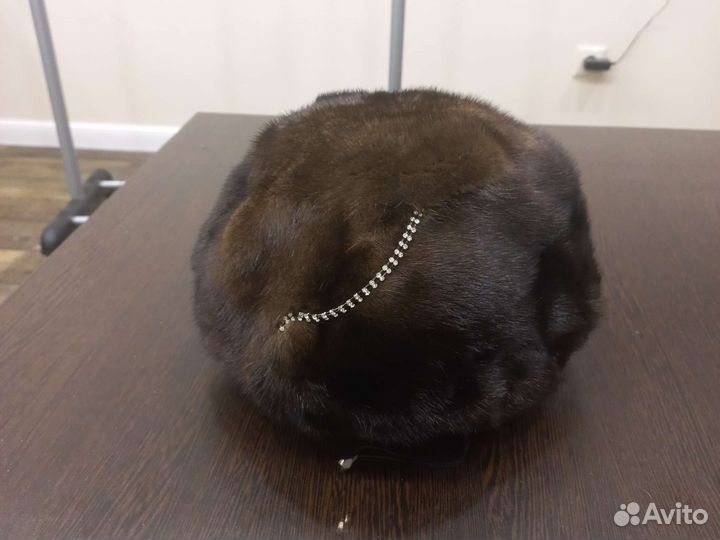 Берет женский норковый