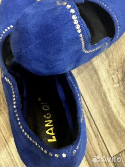 Туфли женские 37 размер натуральная замша