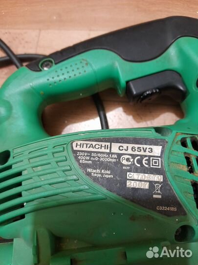 Лобзик hitachi cj65v3